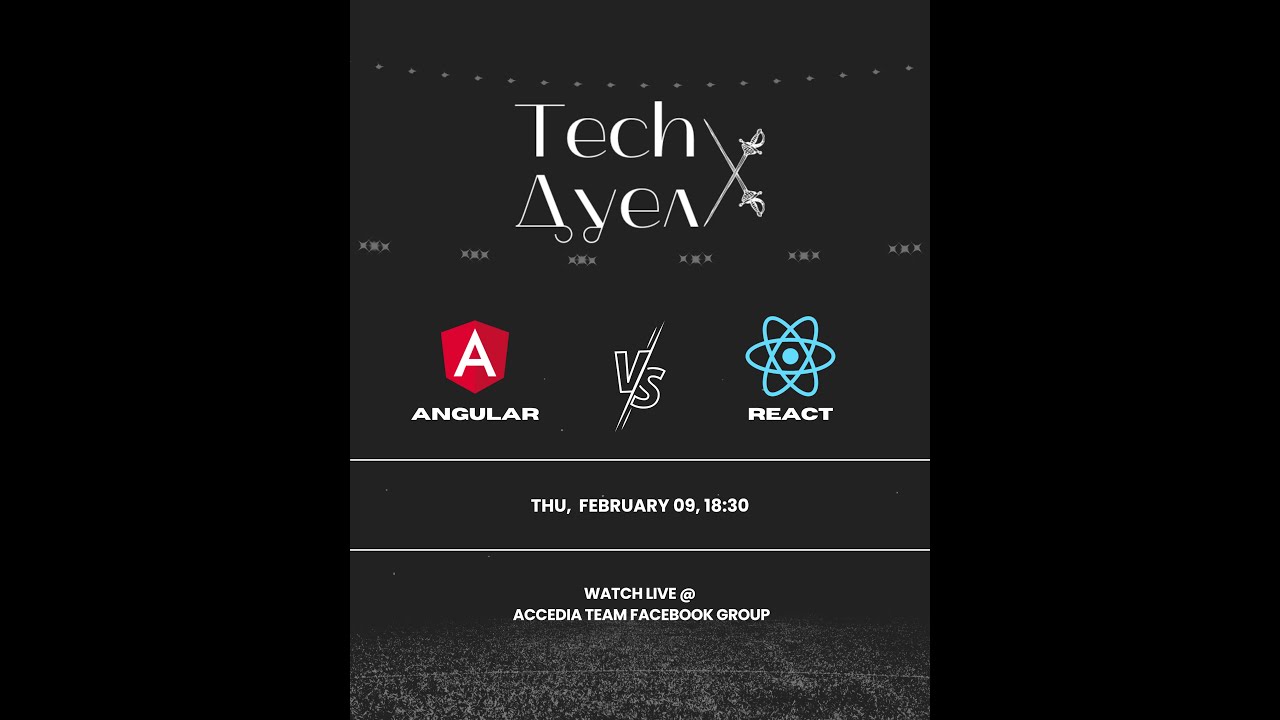 TechДуел - Angular vs React - YouTube