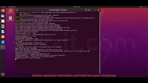 How to Install, Run and Login Azure CLI on Linux Ubuntu