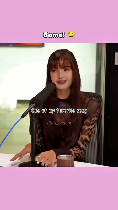 Lisa talking about her collab song with Taeyang #shorts