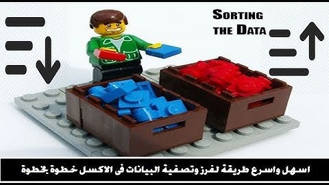 اسهل واسرع طريقة لفرز وتصفية البيانات فى الاكسل باستخدام vbaخطوة بخطوة اكسيل vba