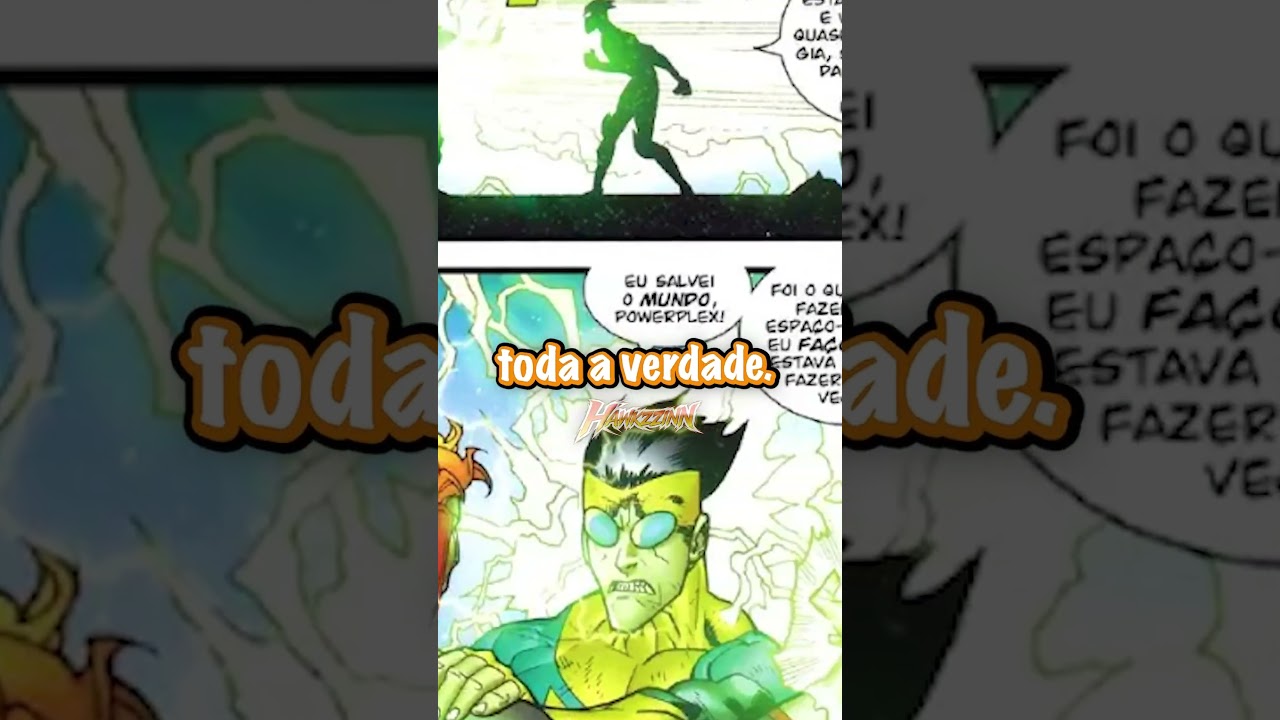 Powerplex finalmente entende tudo...  #nerd #hq #invencivel #curiosidades