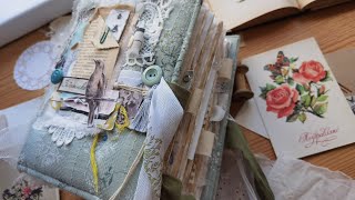 видео: Джанкбук в эко стиле весенний Junk journal обзор картинка: Джанкбук в эко стиле весенний Junk journal обзор