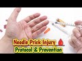 Needle Prick Injury protocols &amp; steps to prevent Needle Injury.Important lab job interview question