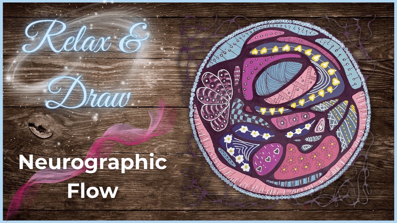 Art Flow in a Circle / Neurographic Drawing Session