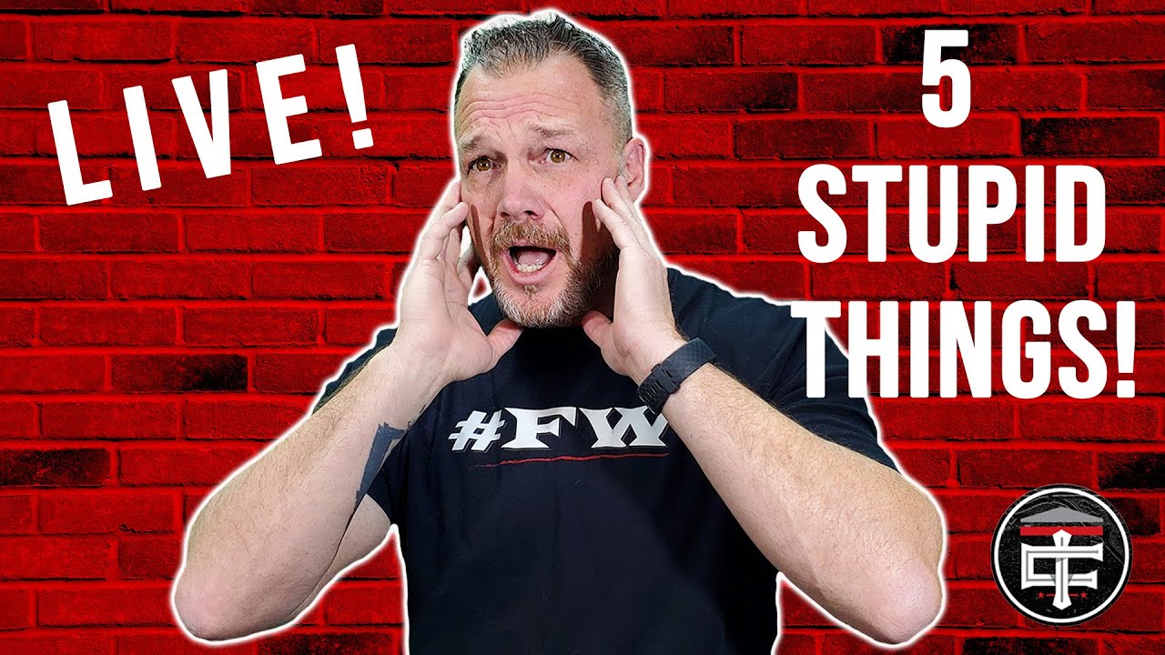 🔴 Monday Mindset Reset - 5 Stupid Things You're Doing Right Now in Your Contracting Business