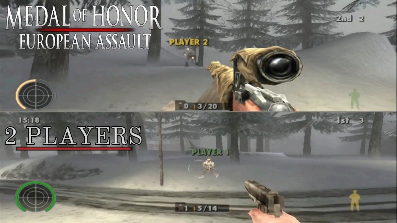 Medal of Honor: European Assault | 2 Players | DEATH MATCH! (PS3 1080p)