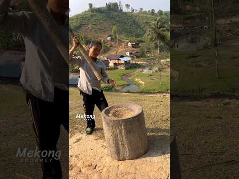 Lao girl countryside #laos #life