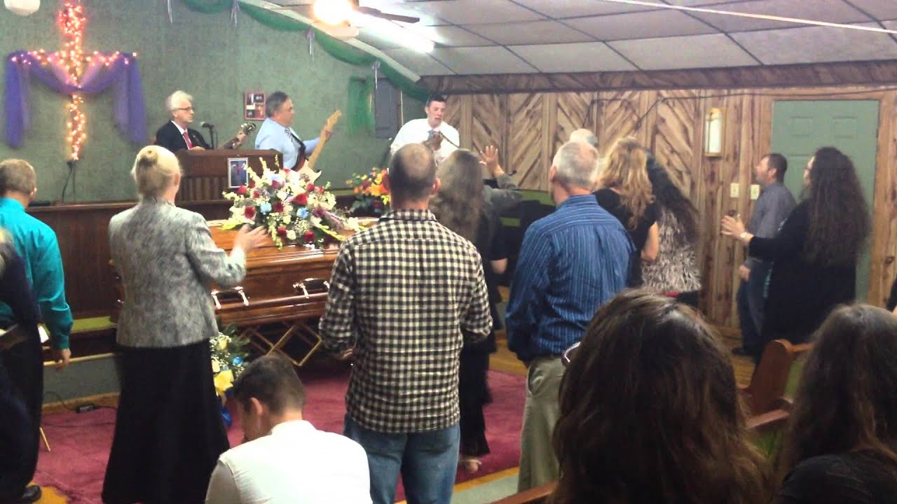 Dewey Chafin Funeral part 1