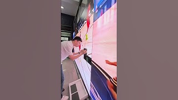 Quick and Stable Installation with Immersive HD Clarity!#yuchip #indoorledscreen #leddisplay #ledtv