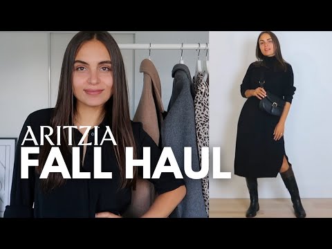 FALL HAUL & TRY ON 2021 | Casual and comfy outfits ARITZIA & VIVAIA & HM