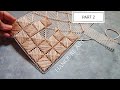 DIY PLASTIC CANVAS BAG TUTORIAL FOR BEGINNERS PART 2 