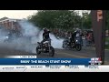 Professional stunt riders bring high-flying motorcycle show to Long Beach