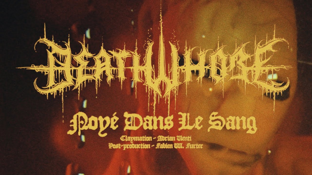Death Whore - "Noyé Dans Le Sang" (OFFICIAL MUSIC VIDEO with subtitles)