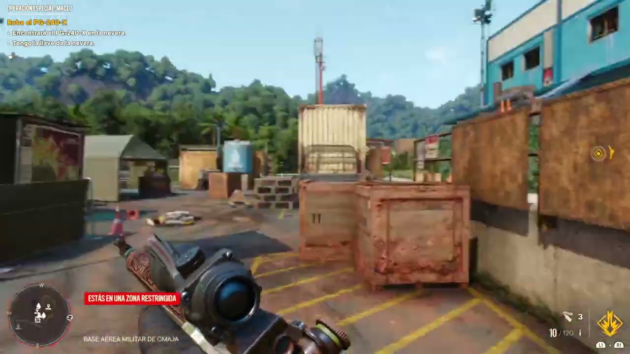 Far Cry 6 OPERACION ESPECIAL : MACEO . Roba El PG-240-X En La Nevera .Encontrare El PG-240-X En La