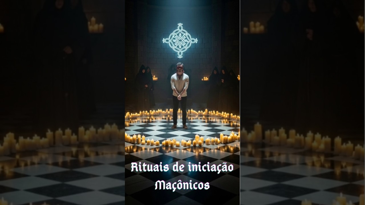 Rituais de Iniciação Maçônicos Revelados 🔑 #curiosidades #maçom