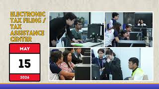 BIR eTax Filing/Tax Assistance Center until May 15, 2026