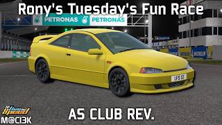 RTFR #391 - Aston Club Rev. (AS2R) with FXO | Live for Speed Mods 0.8C @SimBroadcasts