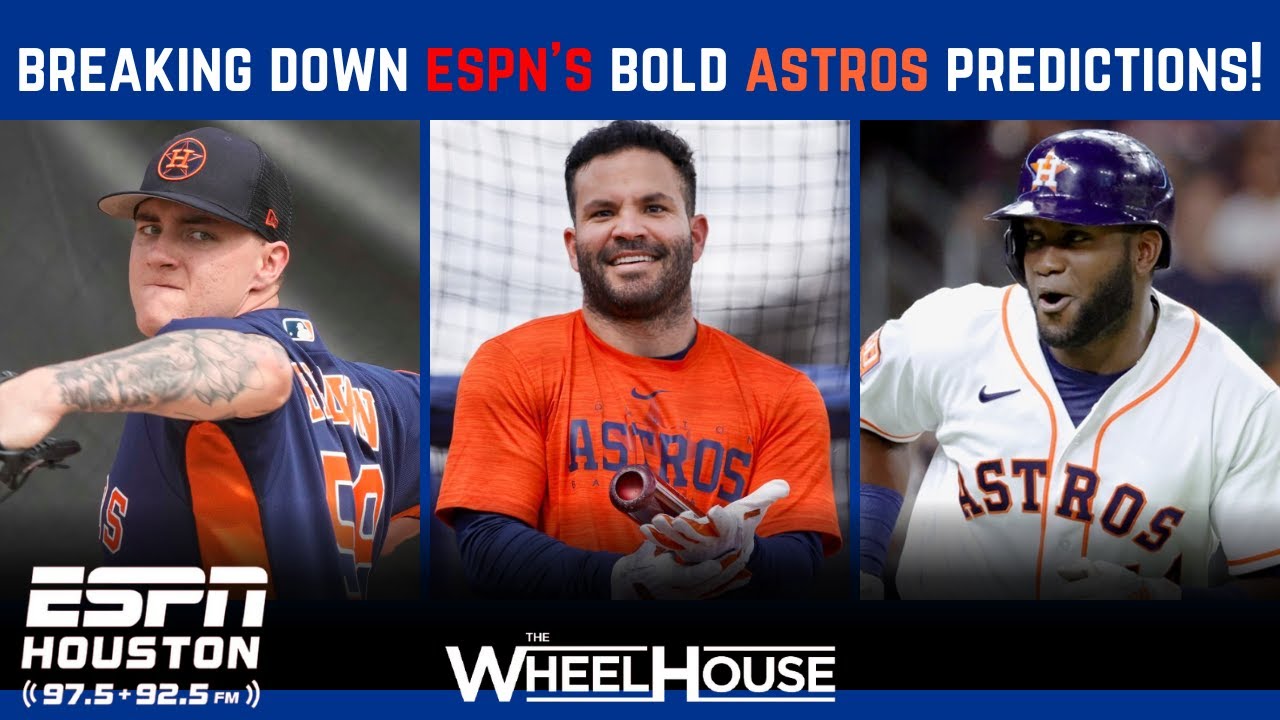 Breaking down ESPNs BOLD Houston Astros season predictions!?