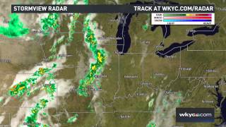 Radar Loop - 8 pm on May 7, 2015