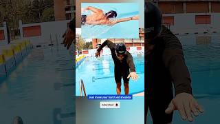 Freestyle Swimming Arm Movement Part 2 - Swimming Tips for Beginners 🏊🏻 #swimming #swimmingtips