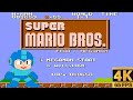 Hacks - Megaman in SMB1 Hack 2009 (NES) Full Gameplay 4K – All Bosses No Damage
