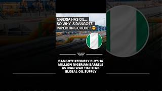 Nigeria has oil, but Dangote imports crude#TheMarketLens #DangoteRefinery