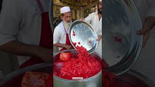 Adding watermelon chunks in fresh juice - street food #reels #foodreels #streetfood