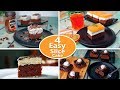 4 Easy Slice Cake Recipe | Eggless / With Egg & Without Oven | Yummy