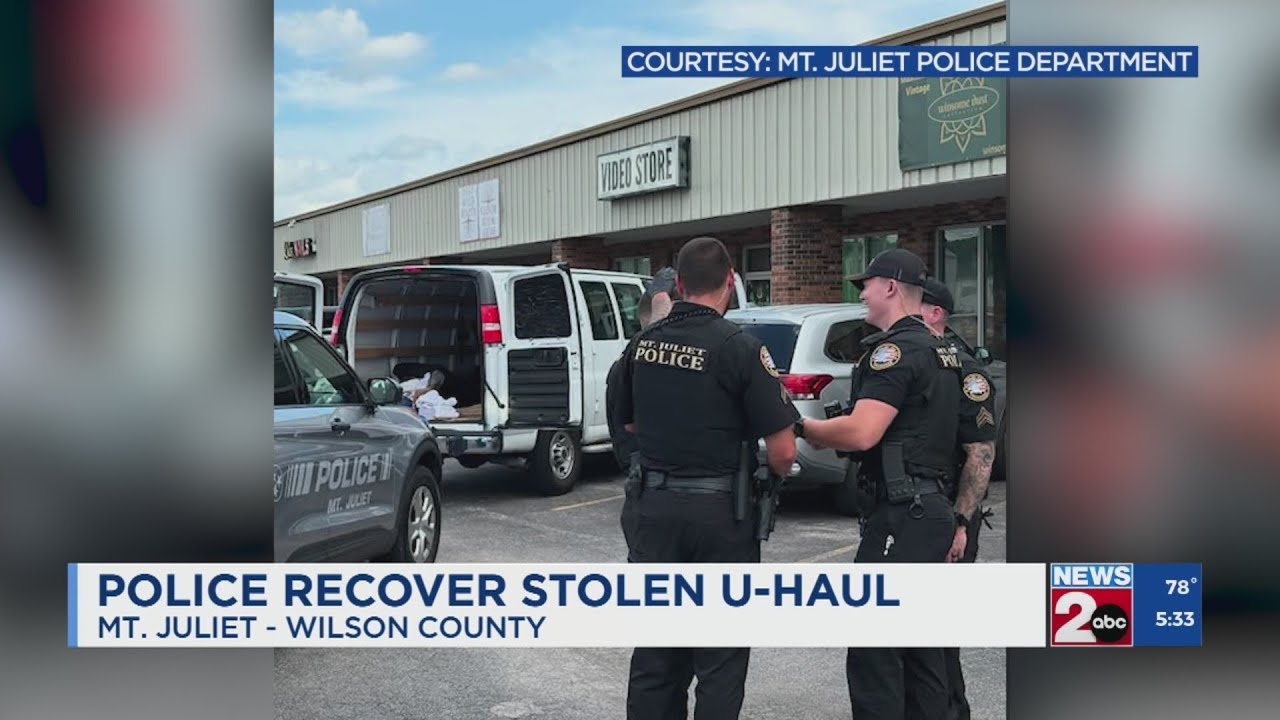 Traffic stop on stolen van leads to discovery of fraudulent documents, drugs in Mt. Juliet