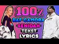 ★ RAF CAMORA x SENIDAH - 100% [LYRICS] [TEKST] ★