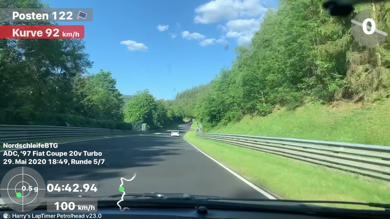 Fiat Coupe 20V Turbo @Nürburgring 