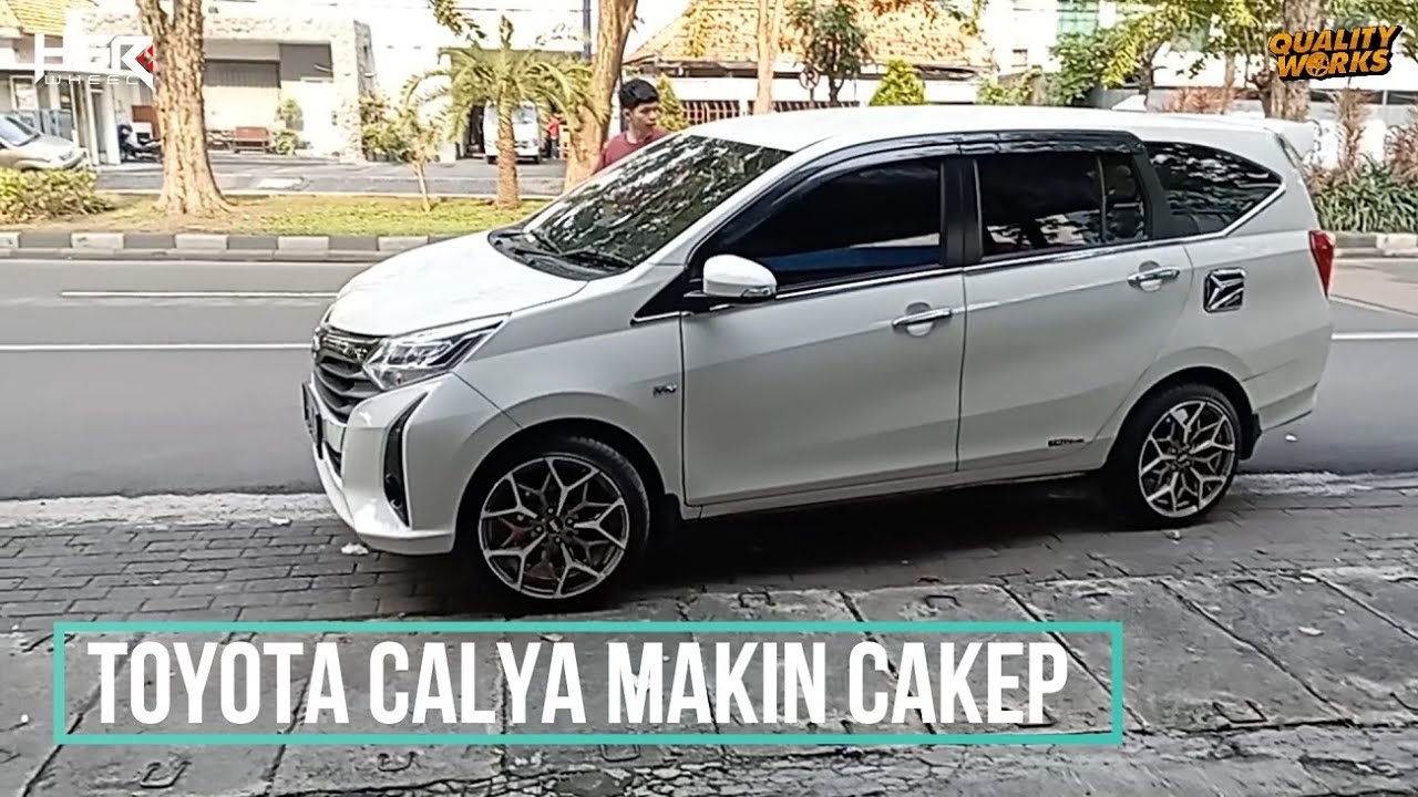 TOYOTA CALYA MAKIN CAKEP UPGRADE VELG HSR MYTH01 R17