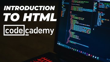 INTRODUCTION TO HTML - Codecademy Course - Learn HTML with me
