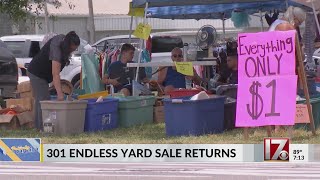 301 Endless Yard Sale returns to North Carolina