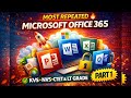 KVS NVS MS Office 365 ✅ | Word Excel Basics - Most Repeated Part 1