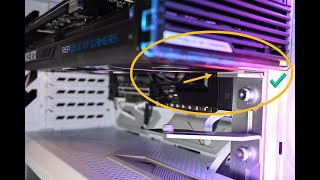 Built-in GPU Support bracket ASUS ROG HYPERION GR701 WHITE.