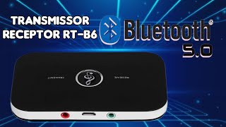 [021ª ED] TRANSMISSOR E RECEPTOR DE ÁUDIO BLUETOOTH 5.0 RT-B6 screenshot 3