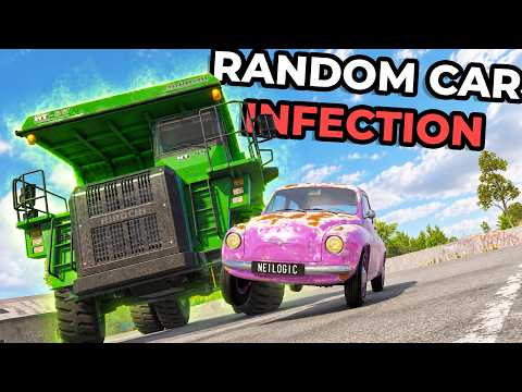 BeamNG Infection...But Every Round We Get Random Vehicles