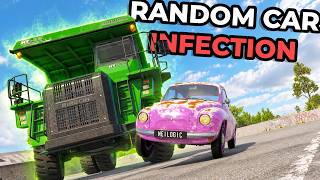 BeamNG Infection...But Every Round We Get Random Vehicles