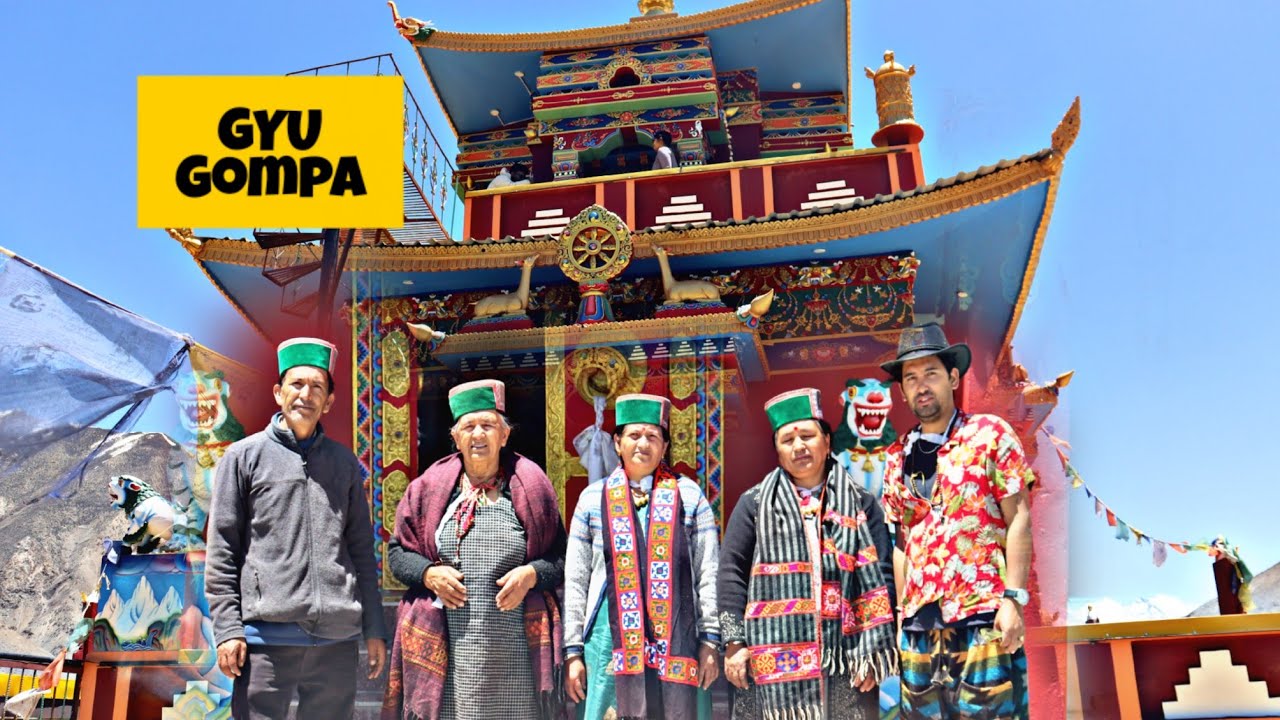 ग्यु गोमपा अद्भुत ओर इमारत नवीनीकरण की ओर|| Mummy  को देख सभी हुए हैरान||काल चक्कर खत्म,अब घर की ओर