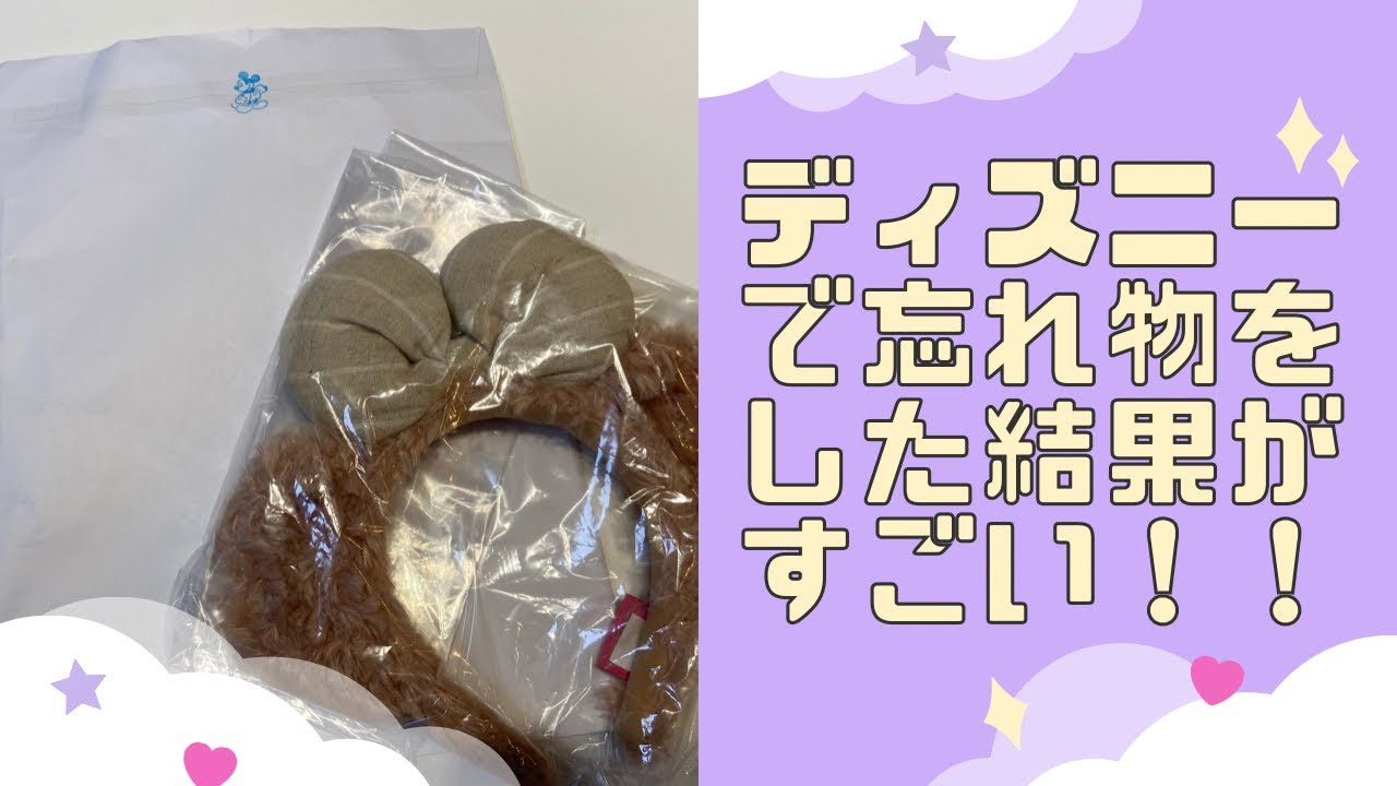 ディズニーシーで落とし物をしたらどうなる Youtube