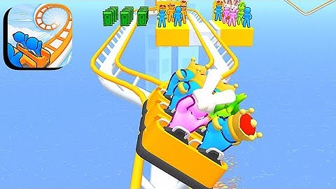 Runner coaster _ gameplay all levels android ios walkthrough
