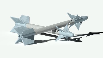 AutoCAD 3D Modeling Training - Sidewinder Aircraft Missile - QasimCAD
