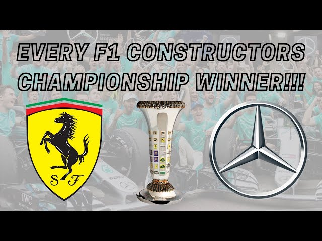 F1 - Every one of our world champion constructors 👀🏆👨‍🔧