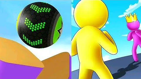 Going Balls Vs Giant Rush New Update Gameplay Walkthrough Android,iOS