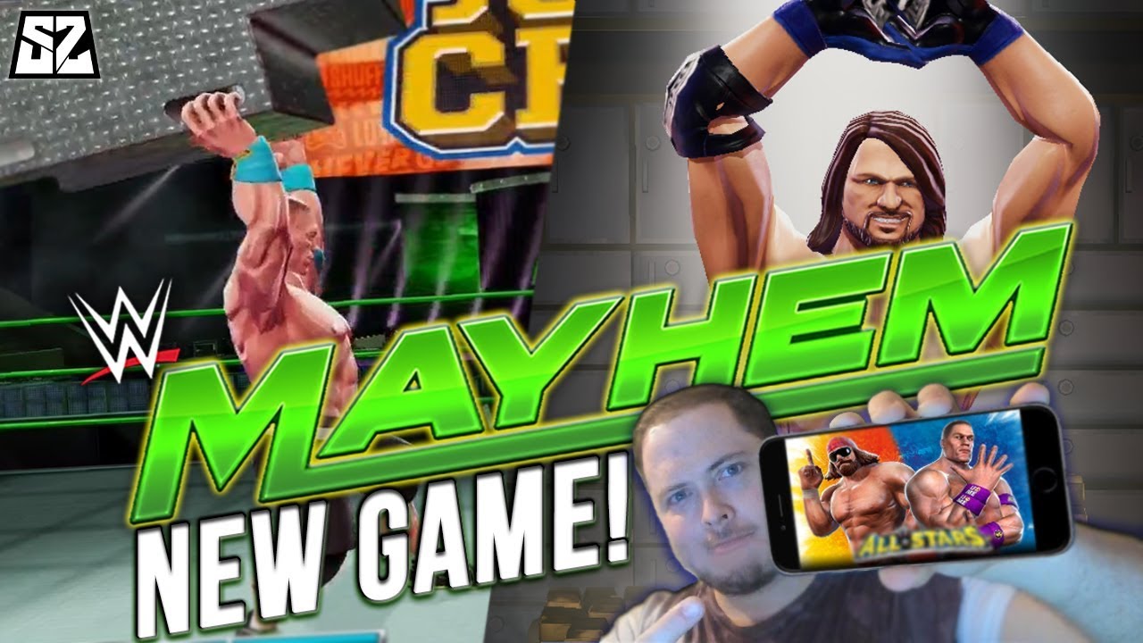 WWE ALLSTARS ON MOBILE?! THIS IS AWESOME! | WWE MAYHEM #1 - YouTube