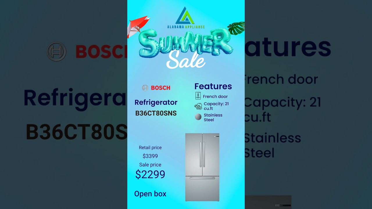 B36CT80SNS (Refrigerator) Open Box | Alabama Appliance | Irondale, Alabama