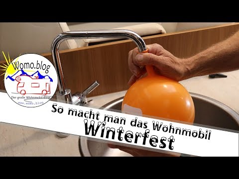 Video: So stellen Sie Ihr Wohnmobil für den Winter ein