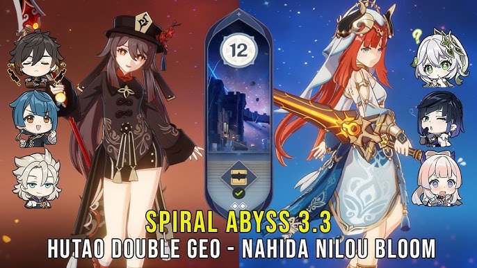 GI] 2.4 Spiral Abyss Floor 12 - F2P Double Geo C0 Hu Tao & Freeze C1 Ayaka