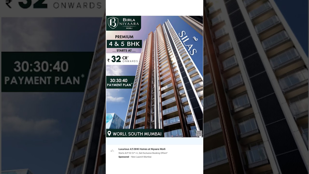 ||Birla niyaara at Worli by birla group|| 3 & 4 bhi luxurious flats||property in south Mumbai||